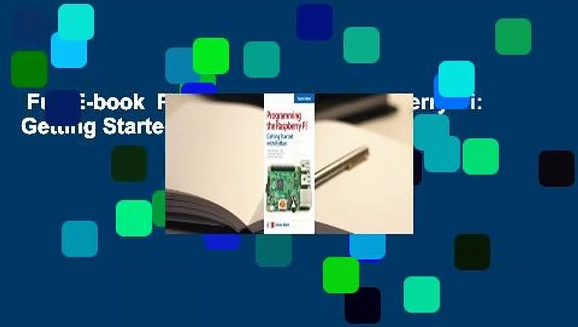 ⁣Full E-book  Programming the Raspberry Pi: Getting Started with Python Complete