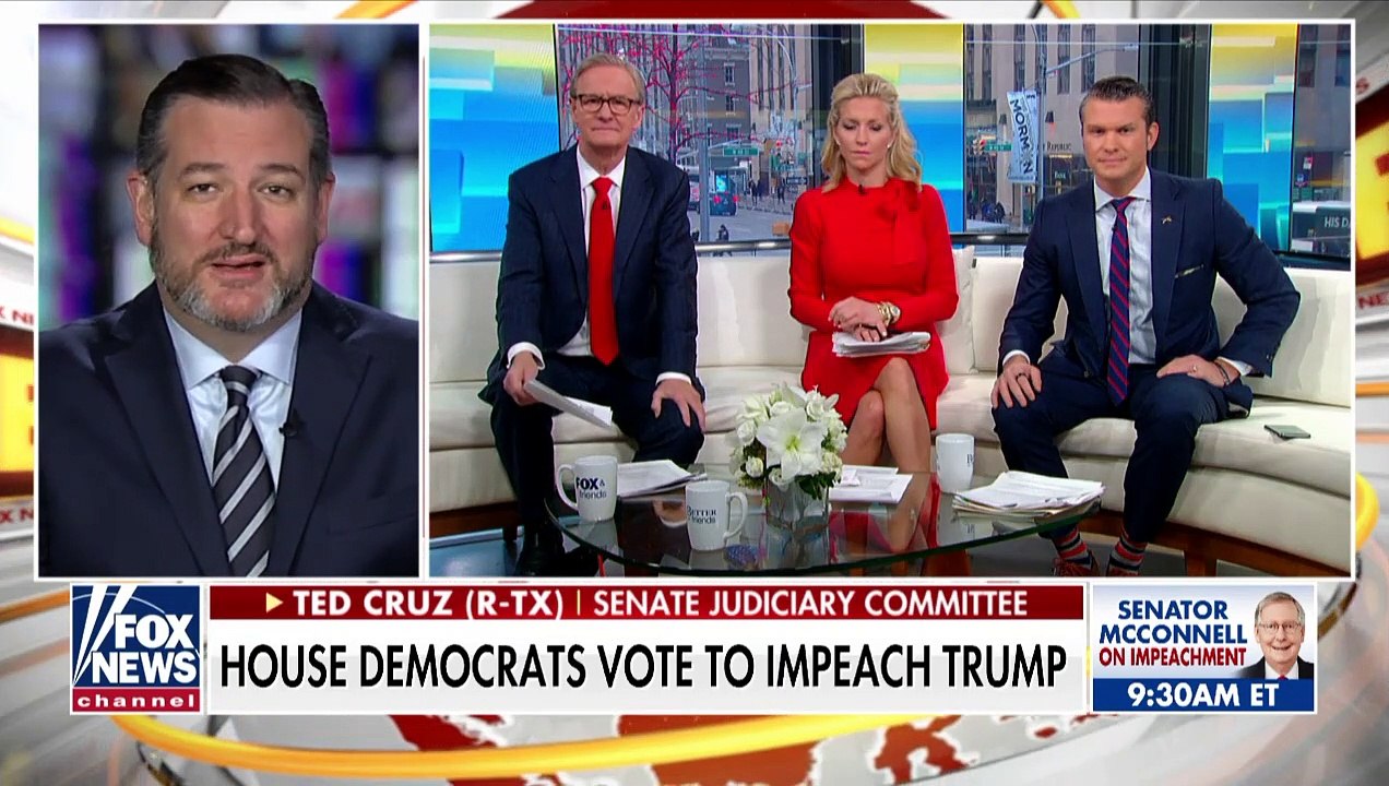 Cruz: Democrats in a panic over impeachment because their case collapsed