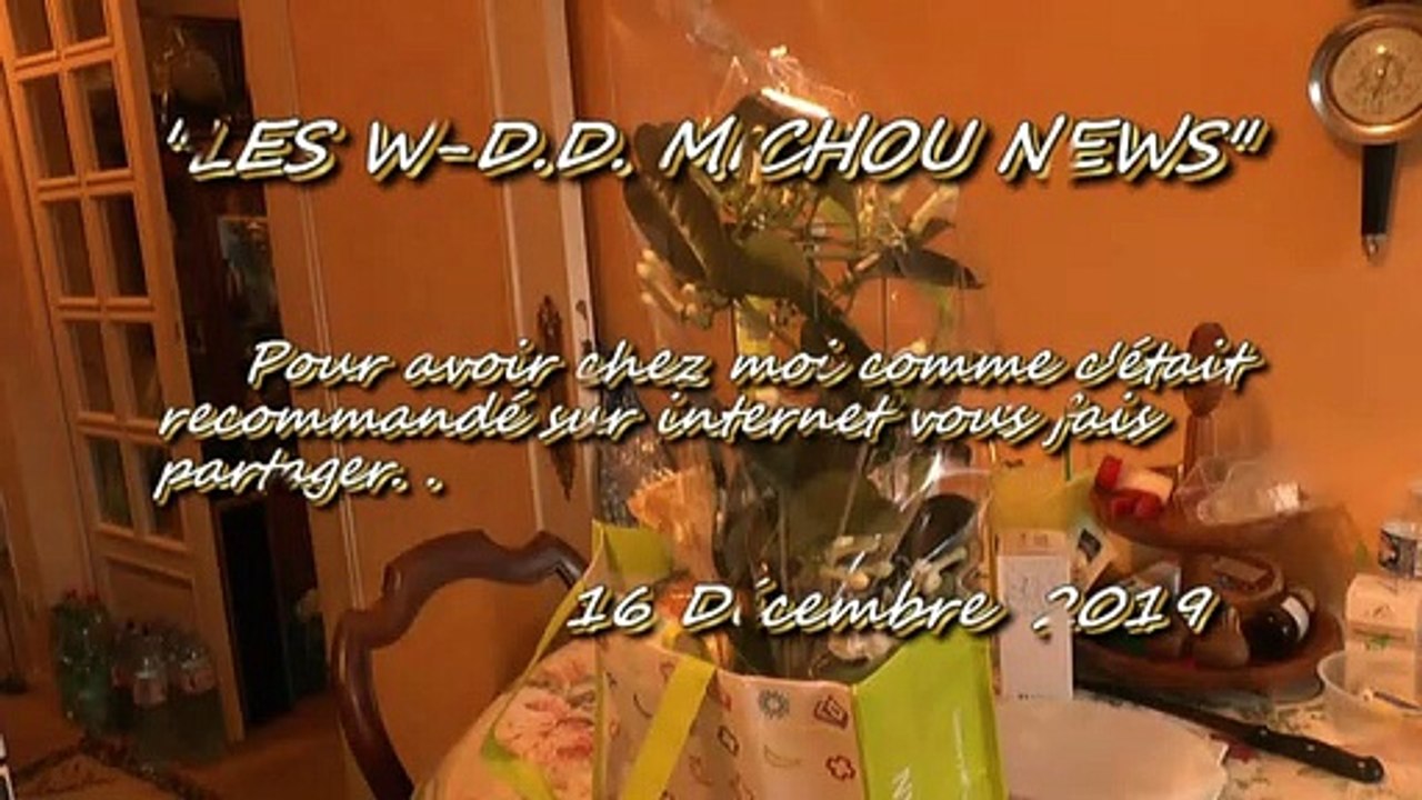 LES W-D.D. MICHOU NEWS -  16 DÉCEMBRE 2019 - PAU - MON ACHAT DE CE 16 DÉCEMBRE 2019