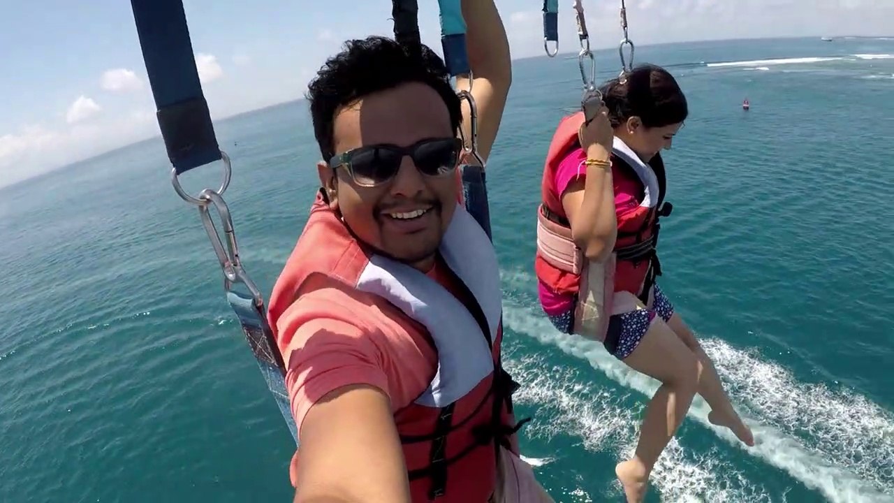 Parasailing in Bali | GoPro Hero 5 | DoTravel
