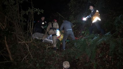 Kestikleri ağaç üzerlerine düştü! Çift hayatını kaybetti!