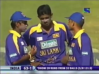 Dhoni 183_ Vs Sri Lanka One of his best Innings in (480) p