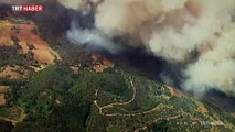 Avustralya'da kırmızı alarm: Yangın yerleşim yerlerine yaklaştı