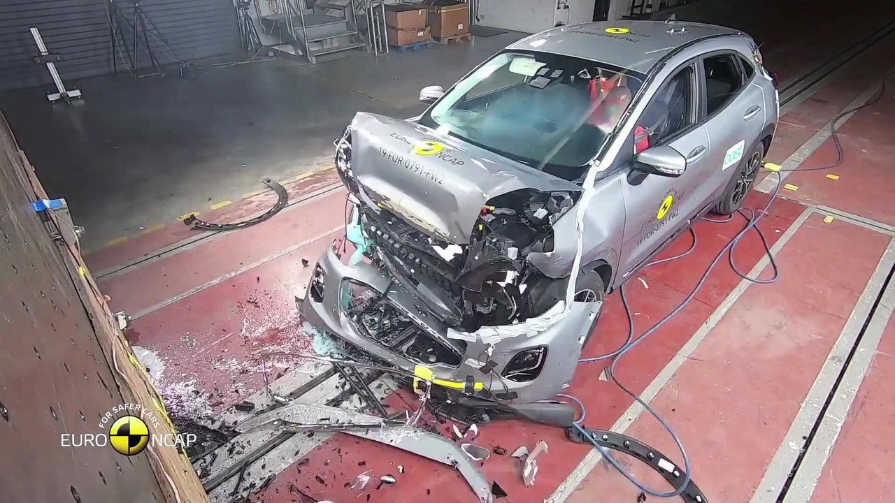 Neuer Ford Puma Mit 5-Sterne-Maximal-Bewertung Beim Euro NCAP-Crashtest