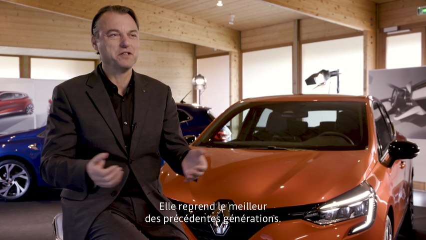 Nouvelle Renault CLIO - Entrevue Laurens VAN DEN...