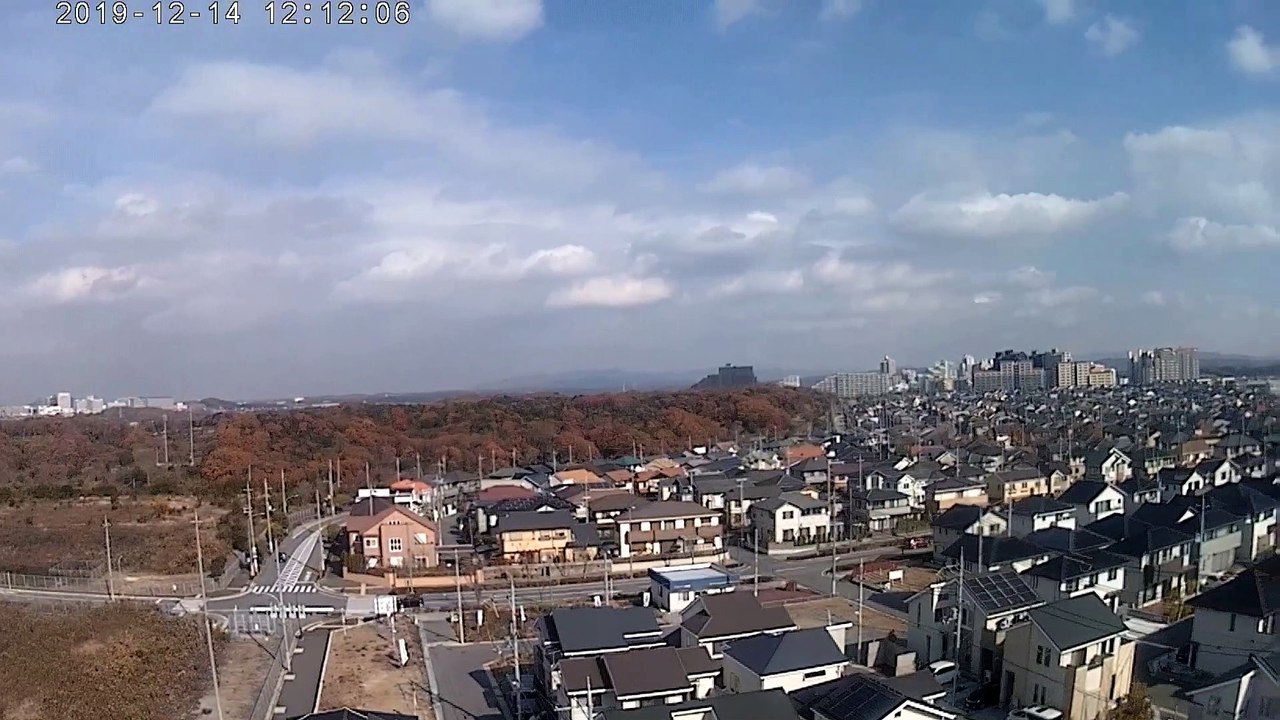 【Japanese landscape 21】An action camera was attached to the crane truck to shoot the scenery at a high place.　Paysage japonais　Japanische Landschaft　Paesaggio giapponese　Paisaje japones　Japans landschap　Японский пейзаж　日本風景