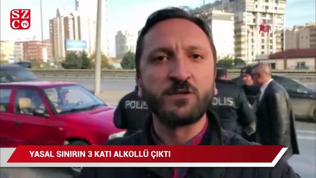 Alkollü sürücü ortalığı birbirine kattı