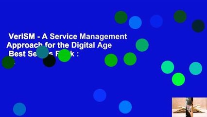 VeriSM - A Service Management Approach for the Digital Age  Best Sellers Rank : #4