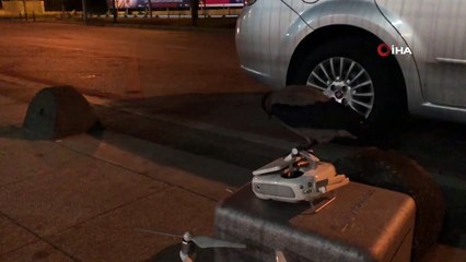 Karganın Drone Merakı Renkli Görüntülere Sahne Oldu