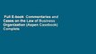 Full E-book  Commentaries and Cases on the Law of Business Organization (Aspen Casebook) Complete