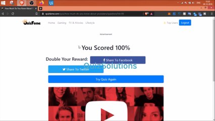 QuizFame How Much Do You Know About YouTubers Answers Score 100% QuizSolutions
