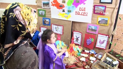 Anaokulu öğrencileri Türkiye'yi tanıyıp tanıttı