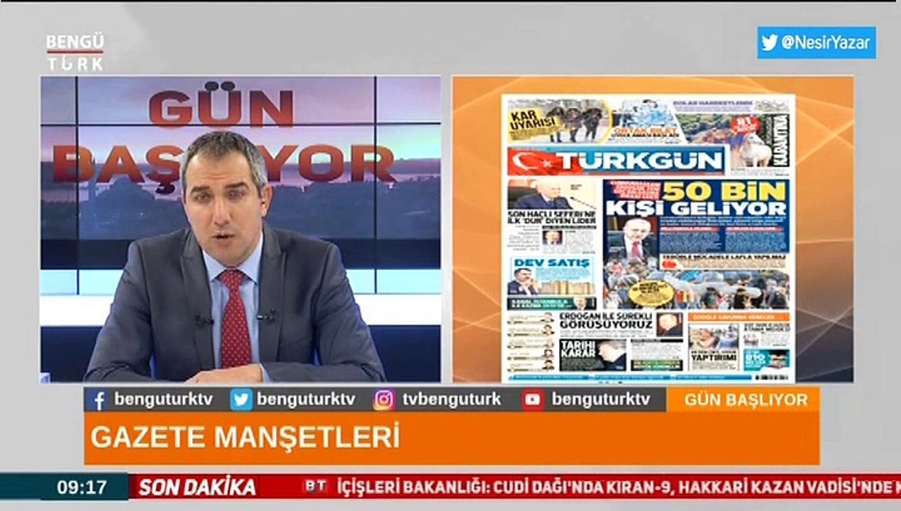 20 ARALIK 2019 MUHAMMET KUTLU İLE GÜN BAŞLIYOR