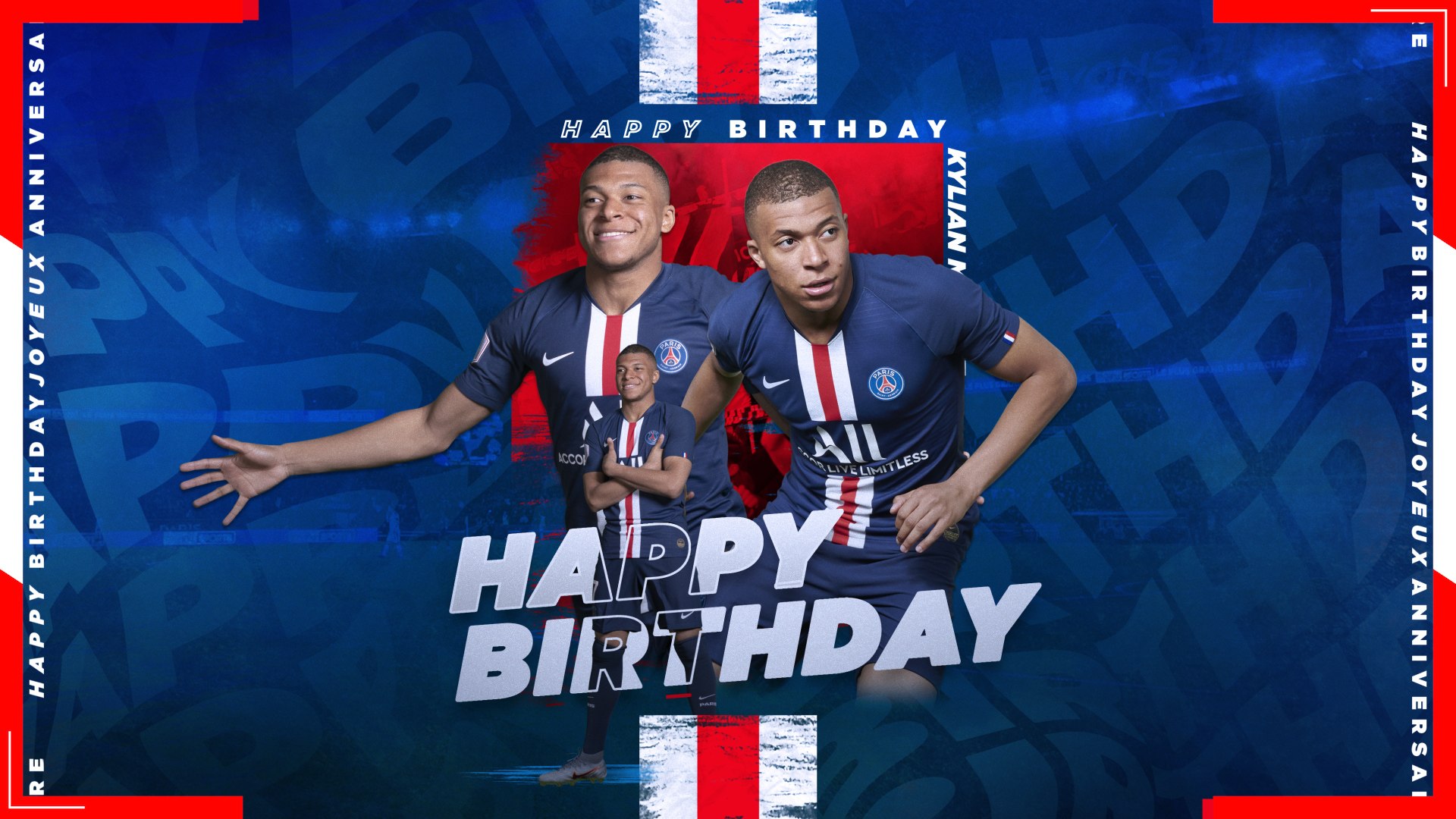 Bon anniversaire Kylian Mbappé - Vidéo Dailymotion