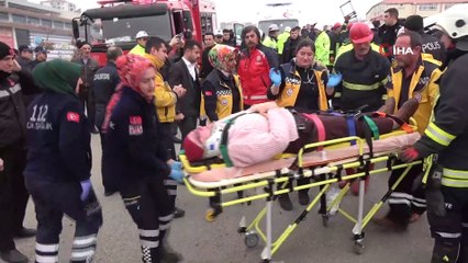 Kırıkkale'de otobüs devrildi: 7 yaralı