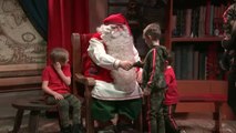 Papá Noel envía un mensaje al mundo desde su casa en Laponia