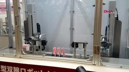 Japonya'da ırex 2019 fuarında robotlar hünerlerini sergiledi