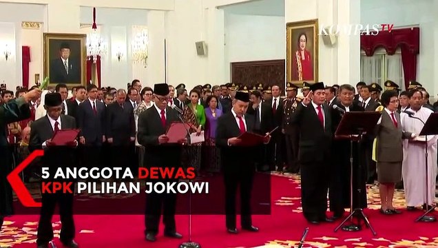 Mengenal 5 Anggota Dewan Pengawas KPK Pilihan Jokowi