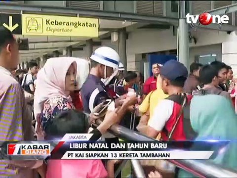 Jelang Libur Natal dan Tahun Baru, PT KAI Tambah 13 Kereta