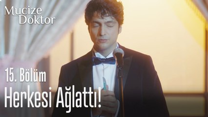 Ali'nin konuşması herkesi ağlattı - Mucize Doktor 15. Bölüm