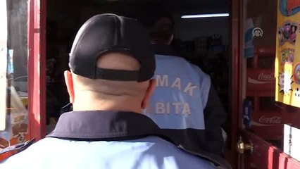 Mamak'ta "şırıngalı çikolata" denetimi