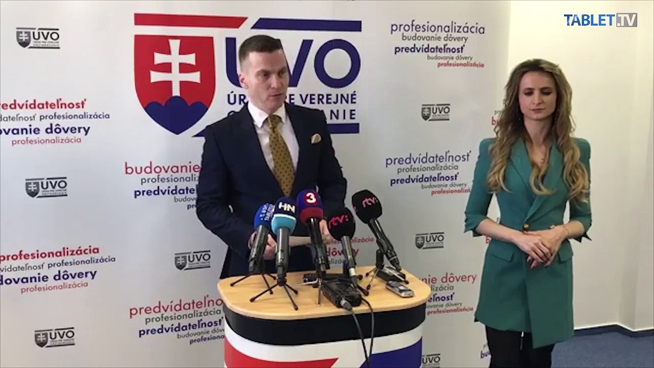 ZÁZNAM: Brífing predsedu Úradu pre verejné obstarávanie M. Hliváka