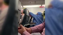 Uçakta olay çıkaran kadının avukatı cezaevinden hastaneye sevkedildi