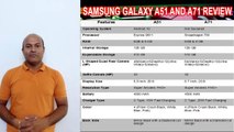 Samsung Galaxy A51 and A71 Official | Samsung Galaxy A51 & Galaxy A71 | Review of Specification