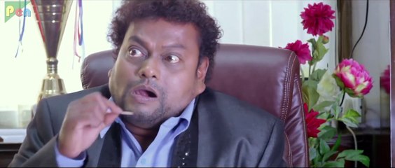 [HD] Latest south film comedy scene in hindi, Ganga ki kasam, tv channel scene