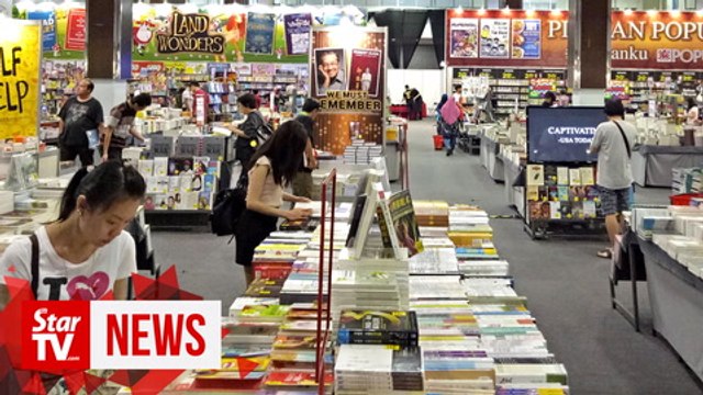 A book fair to entice book worms in Johor Baru