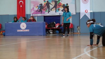 Sinop’ta goalball müsabakaları sona erdi