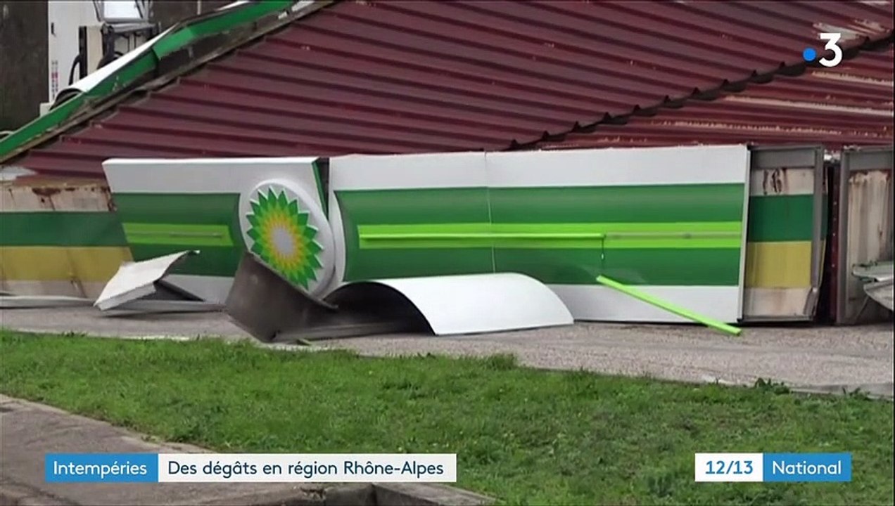 Intempéries : dégâts en Auvergne-Rhône-Alpes