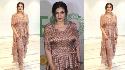 Raveena Tandon Supports EcoMo Eco Footprints 2020 during the launch in Mumbai | FilmiBeat