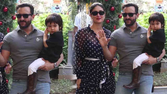 Taimur Ali Khan enjoys Birthday Bash with Kareena Kapoor & Saif Ali Khan| FilmiBeat
