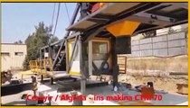 ins makina 70 m3 hour CONTAINER MOBILE Concrete batching plant. THE FIRST IN THE WORLD.