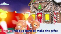 Santa's Raindeer Song - Christmas Songs for Kids | Nursery Rhymes | ABCs and 123s | Little Baby Bum!