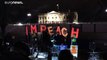 Impeachment supporters sing outside White House