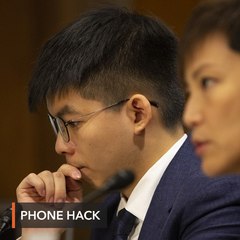 Descargar video: Hong Kong activist Joshua Wong says phone hacked by police