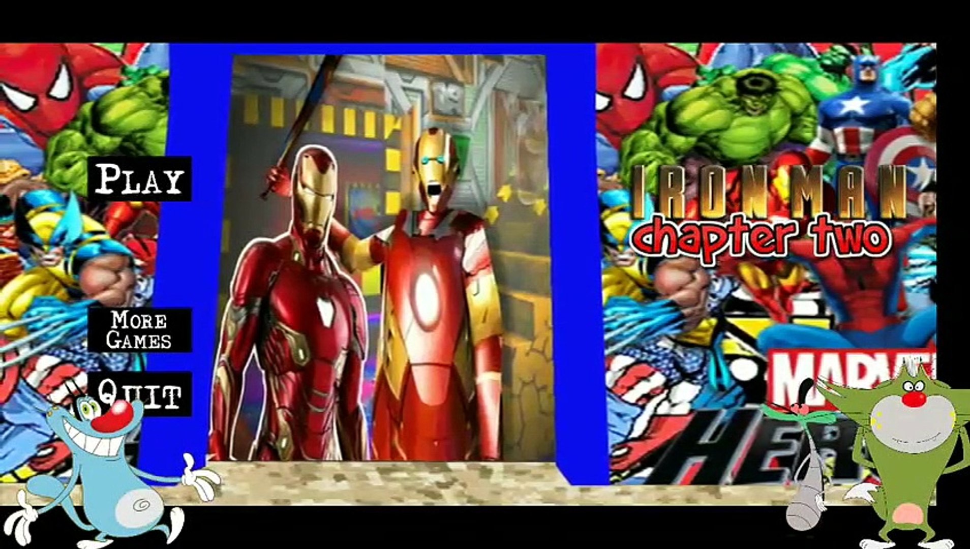 Iron Man Granny And Grandpa Granny Chapter Two With Oggy And