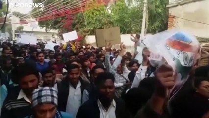 تجدد المواجهات بين المتظاهرين والشرطة في الهند والسبب الجنسية