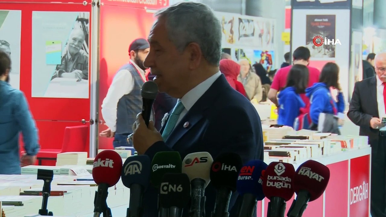 Arınç: “Nobel Edebiyat Ödülü bir haine verilmiştir”