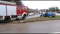 Report TV -Dy aksidente në Tiranë dhe Maliq me pesë të plagosur, dy rëndë(Pamje nga Maliqi)