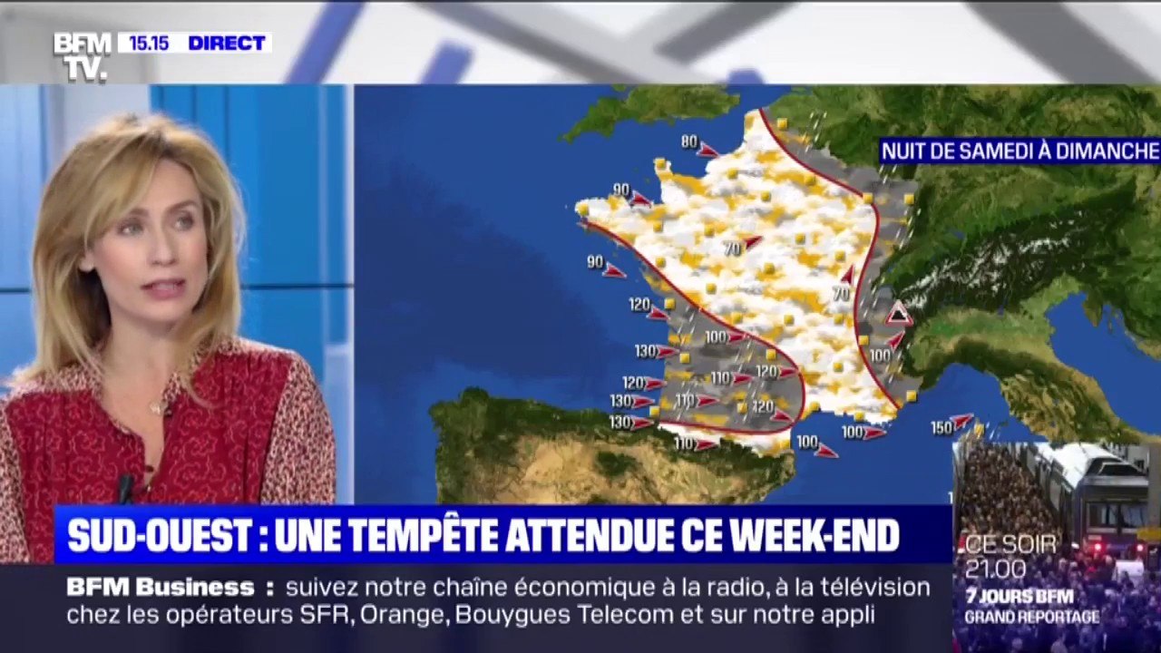 Sud-Ouest: la tempête Fabien attendue ce week-end