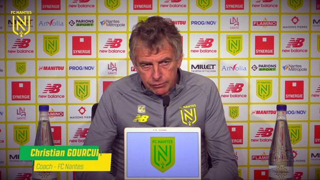 Christian Gourcuff avant FC Nantes - Angers SCO
