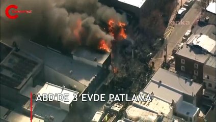 ABD'de 3 evde patlama