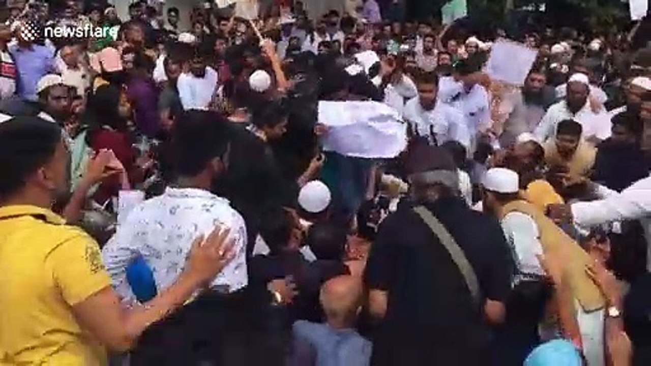 Protesters gather to oppose India's controversial new Citizenship Act