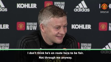 Descargar video: FOOTBALL: Premier League: Haaland's not heading to Manchester - Solskjaer