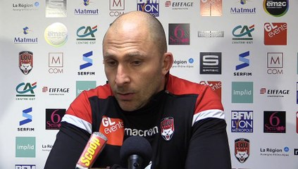 Pierre Mignoni : "Je n'accepterai pas une prestation comme à Montpellier"