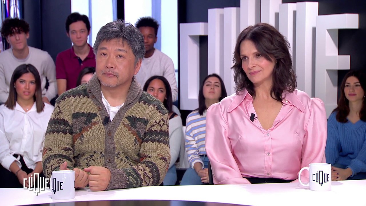 Hirokazu Kore-Eda et Juliette Binoche - Clique - CANAL+