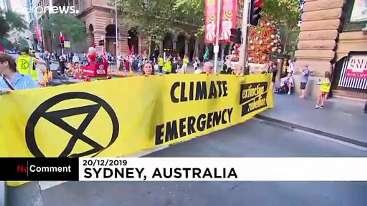 Größter Kohleexporteur der Welt - Klimawandeldemo in Australien